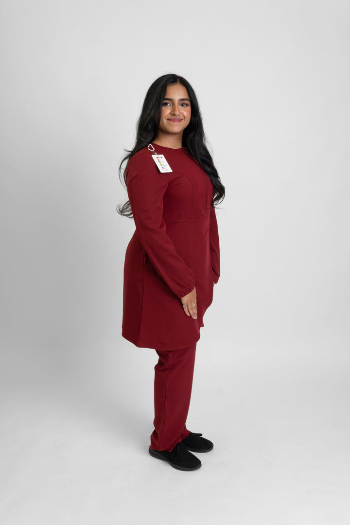 Rose Scrub Top