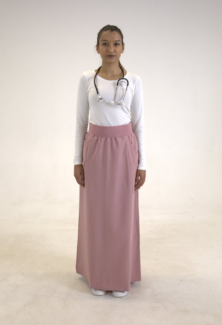Scrub Skirt Iris- Tall length