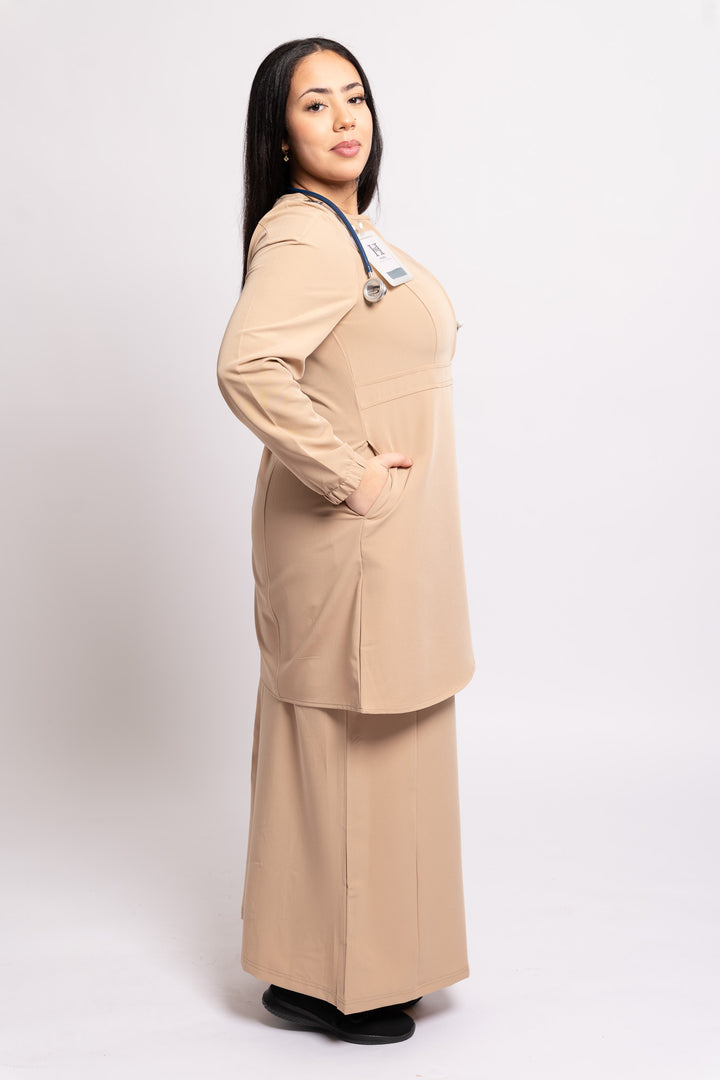 Scrub Skirt Iris- Regular length