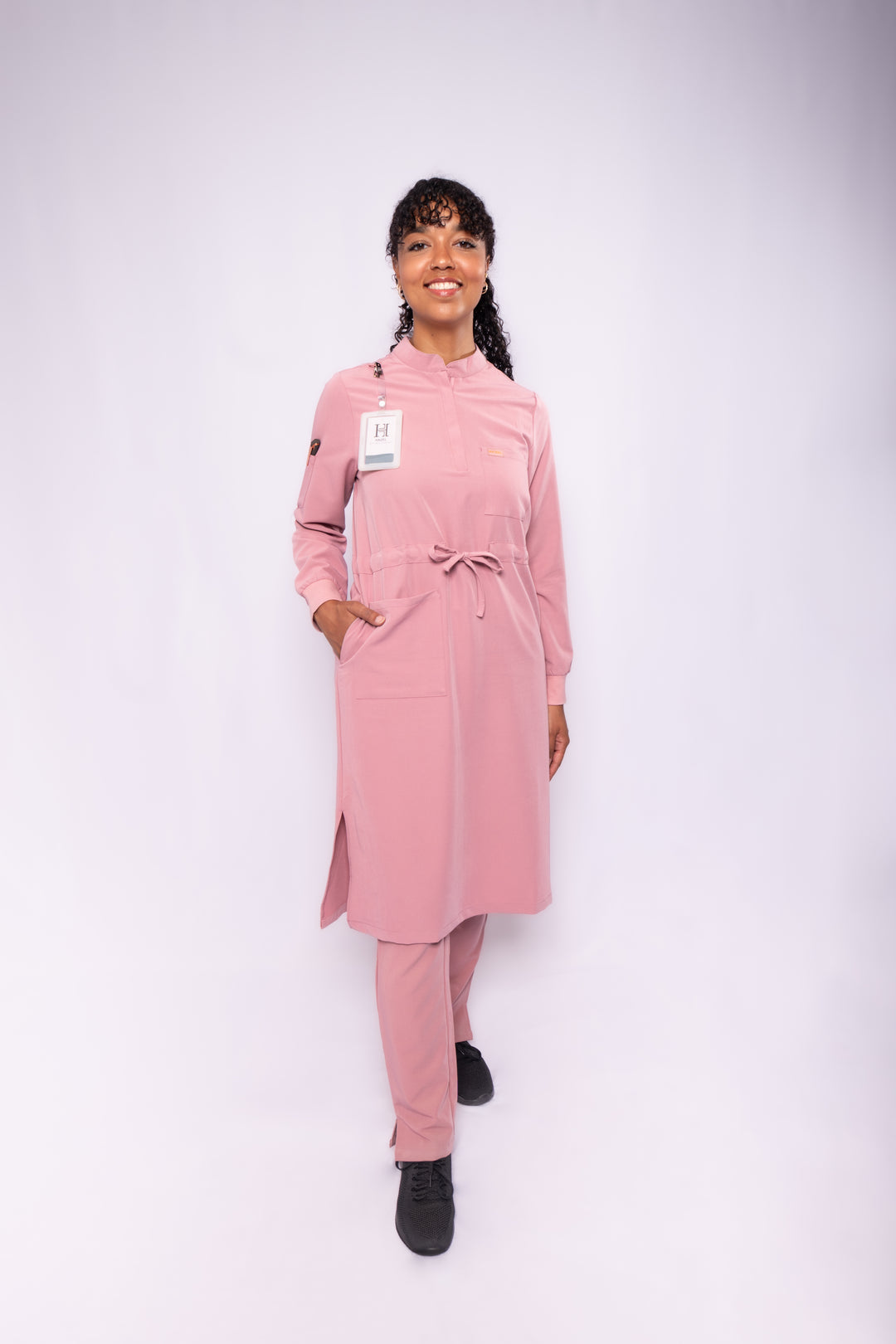 Camellia Scrub Top