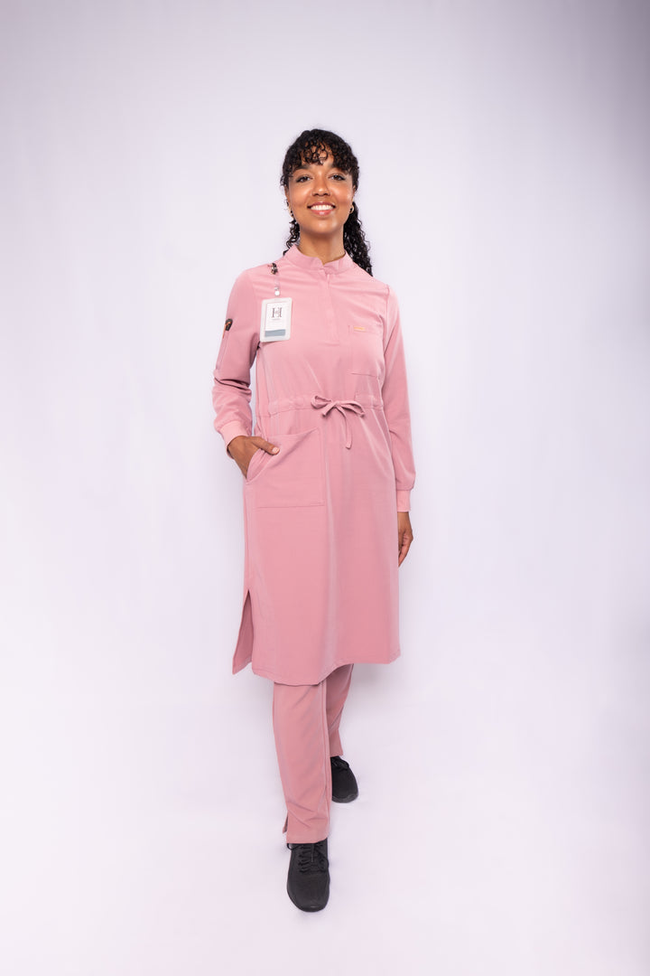 Camellia Scrub Top