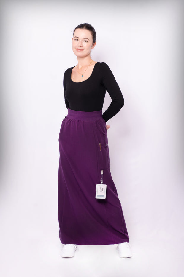 Scrub Skirt Iris- Regular length