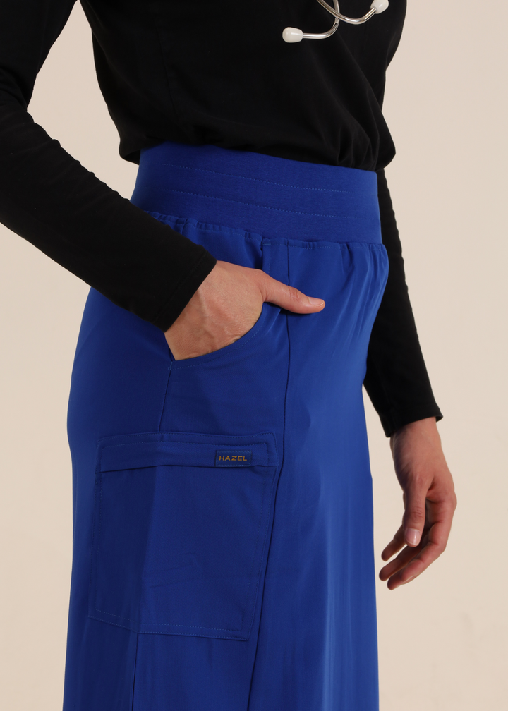 Scrub Skirt Iris- Tall length