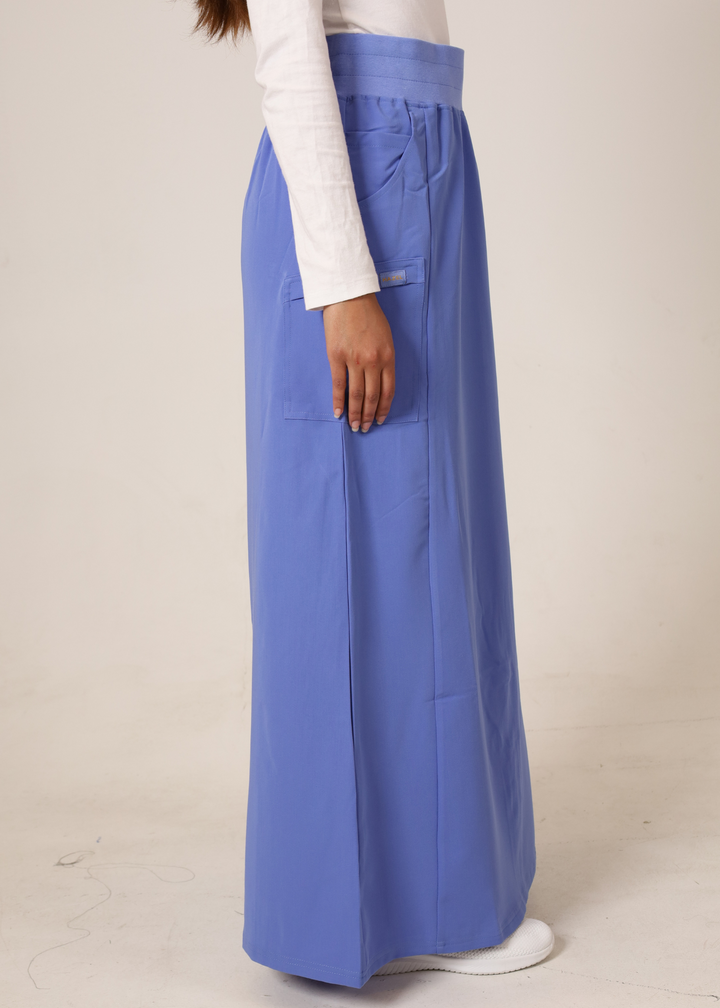 Scrub Skirt Iris- Tall length