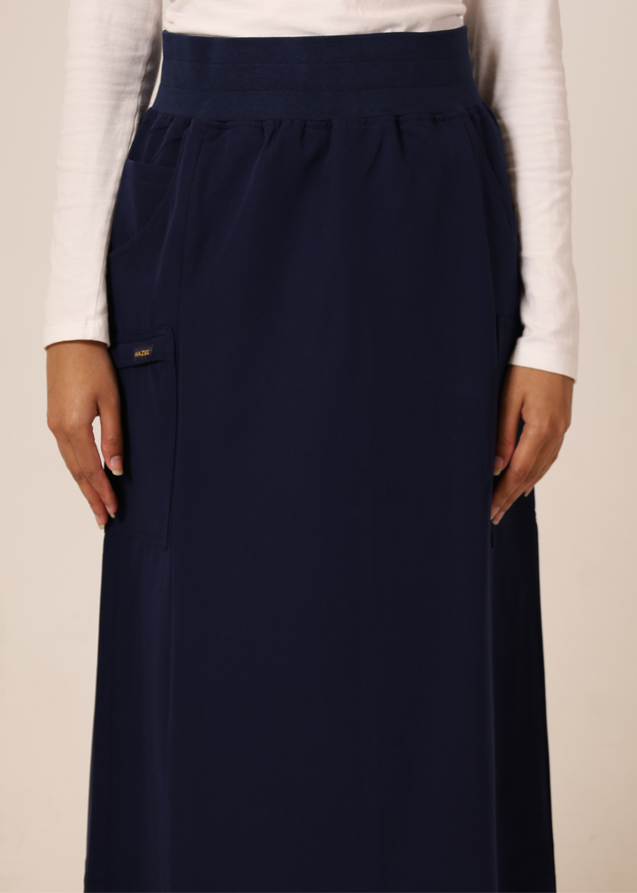 Scrub Skirt Iris- Tall length