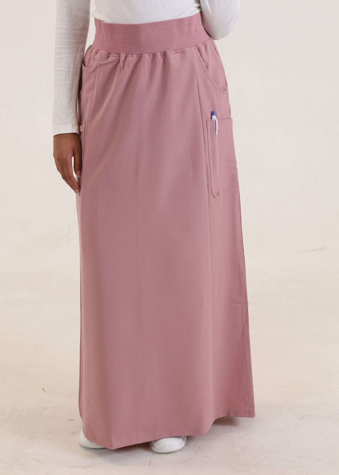 Scrub Skirt Iris- Tall length
