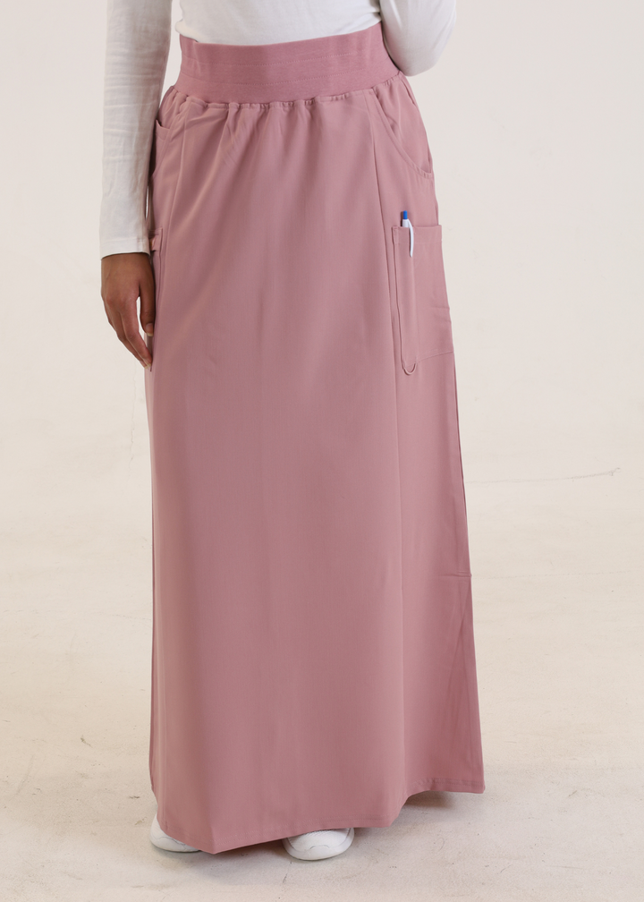 Scrub Skirt Iris- Tall length